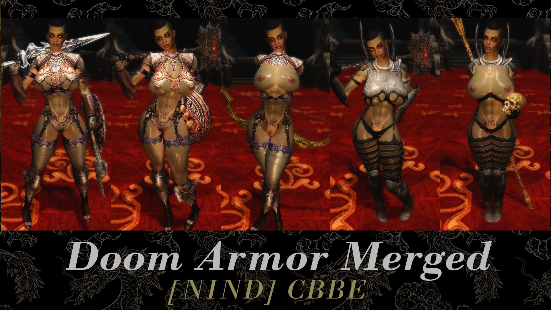 Doom Armor Merged CBBE - Armor & Clothing - LoversLab