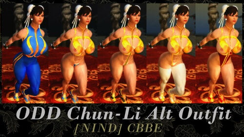 ODD Chun-Li Alt Outfit CBBE