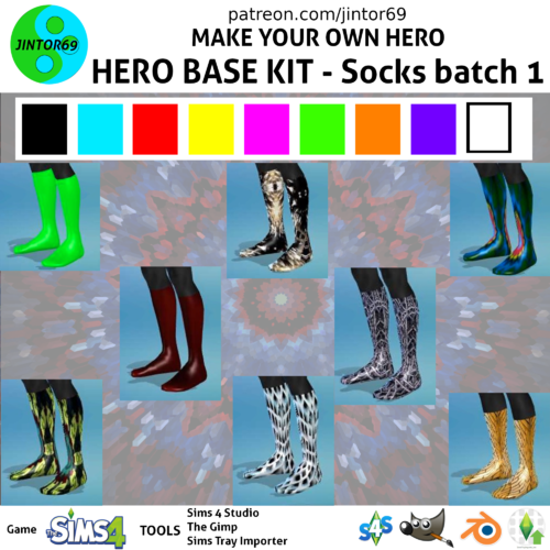 Hero Base Kit Socks batch 1