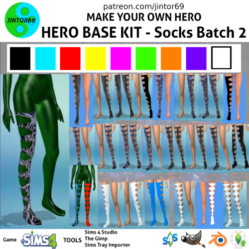 Hero Base Kit Socks batch 2