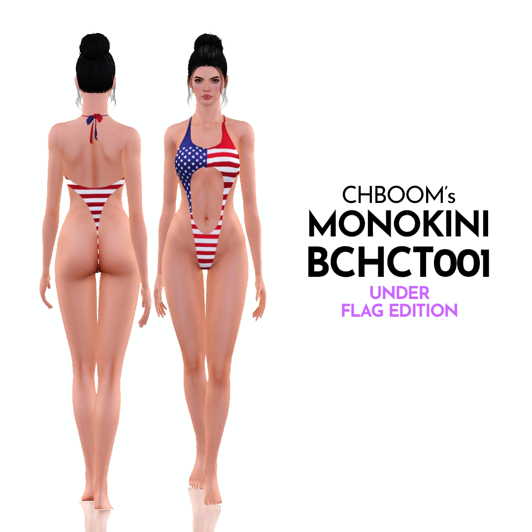 MONOKINI BCHCT001AF UNDER FLAG EDITION