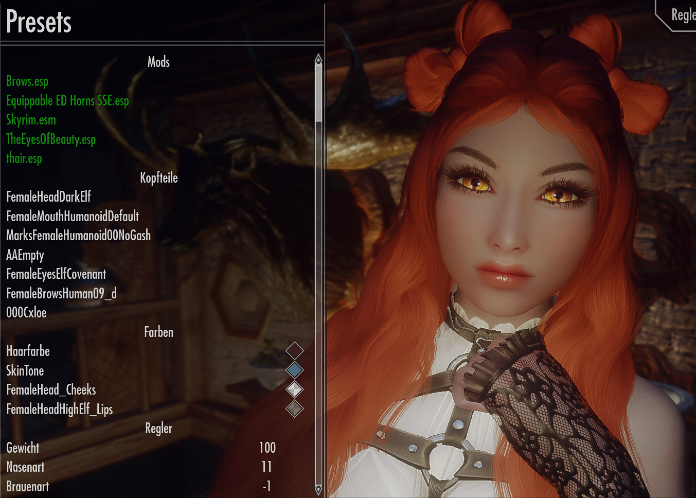 Skyrim Se Racemenu Presets Pack 21 By Engeljess23 Regular Mods Loverslab