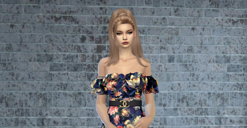 More information about "Sims 4 Charming Beauty Mila Rose <3"