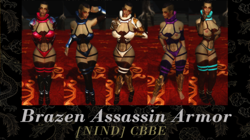 More information about "Brazen Assassin Armor CBBE"