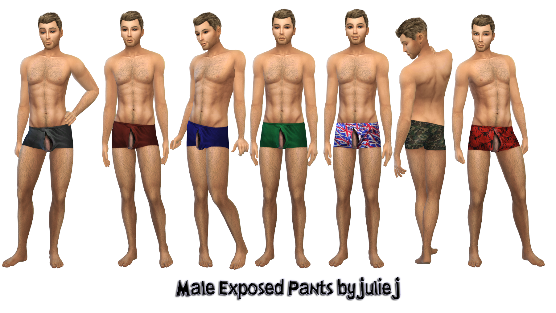 Male Exposed Pants by Julie J - Clothing - LoversLab