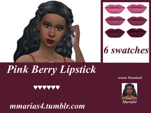 More information about "Pink Berry Lipstick"
