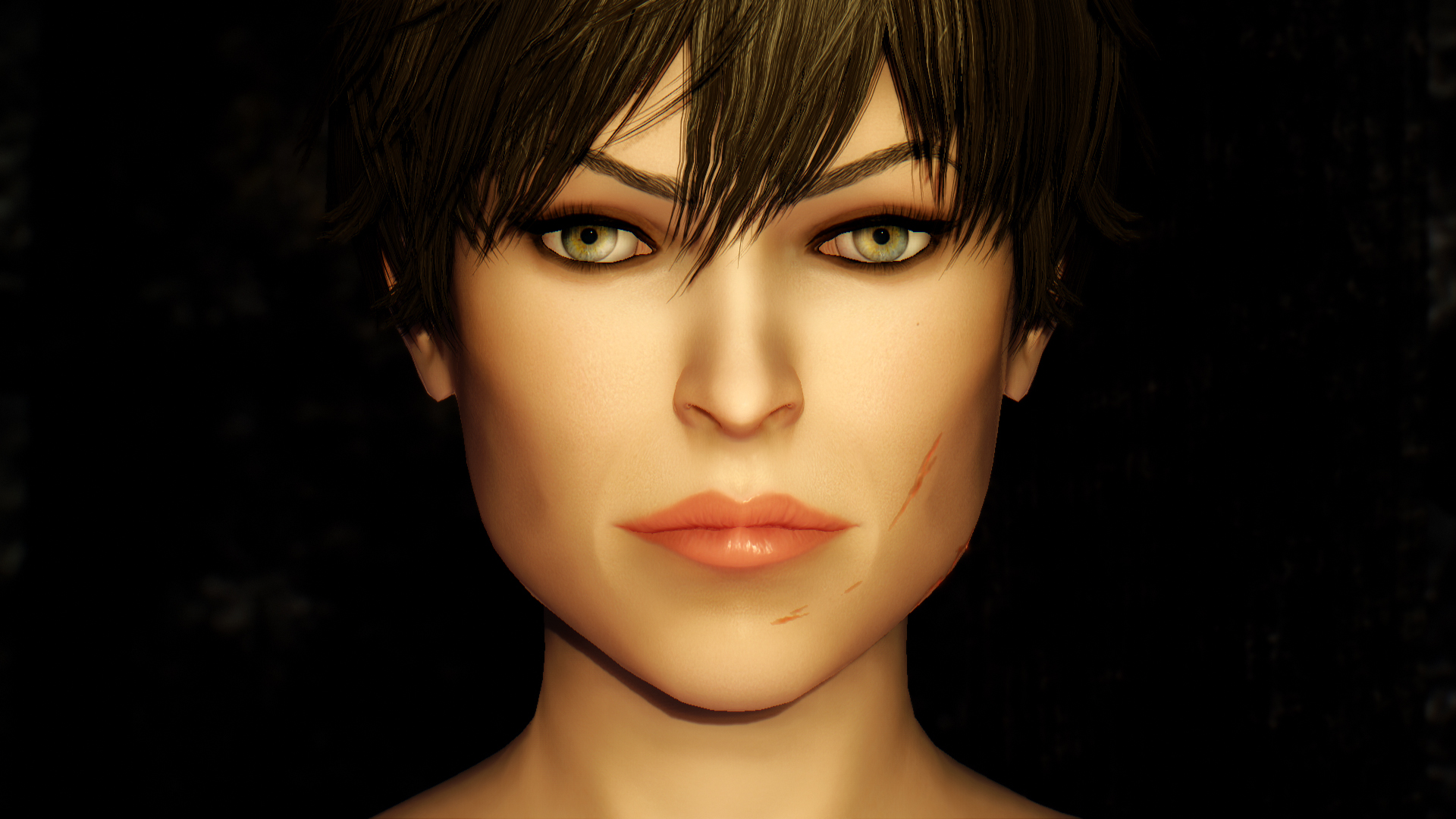 Expressive facial animation female