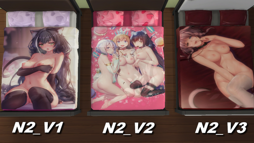 More information about "Set of beds with naked anime girls by Exorcist (update 13.07.2021)"