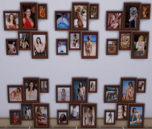 More information about "Painting Collection including fake nudes"