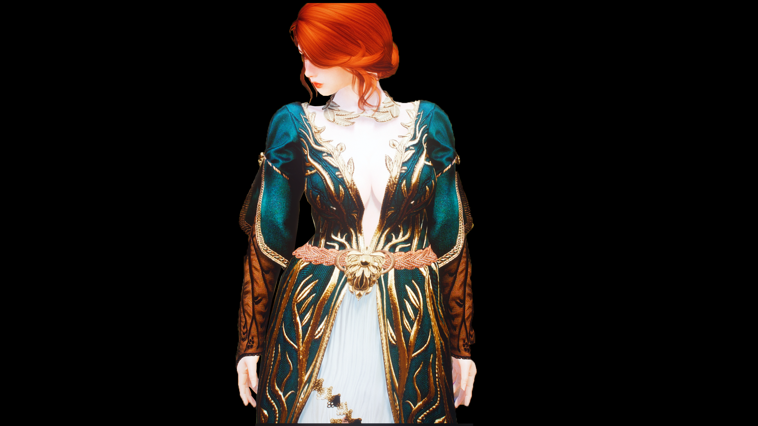 TW3 Triss Gown Retouched
