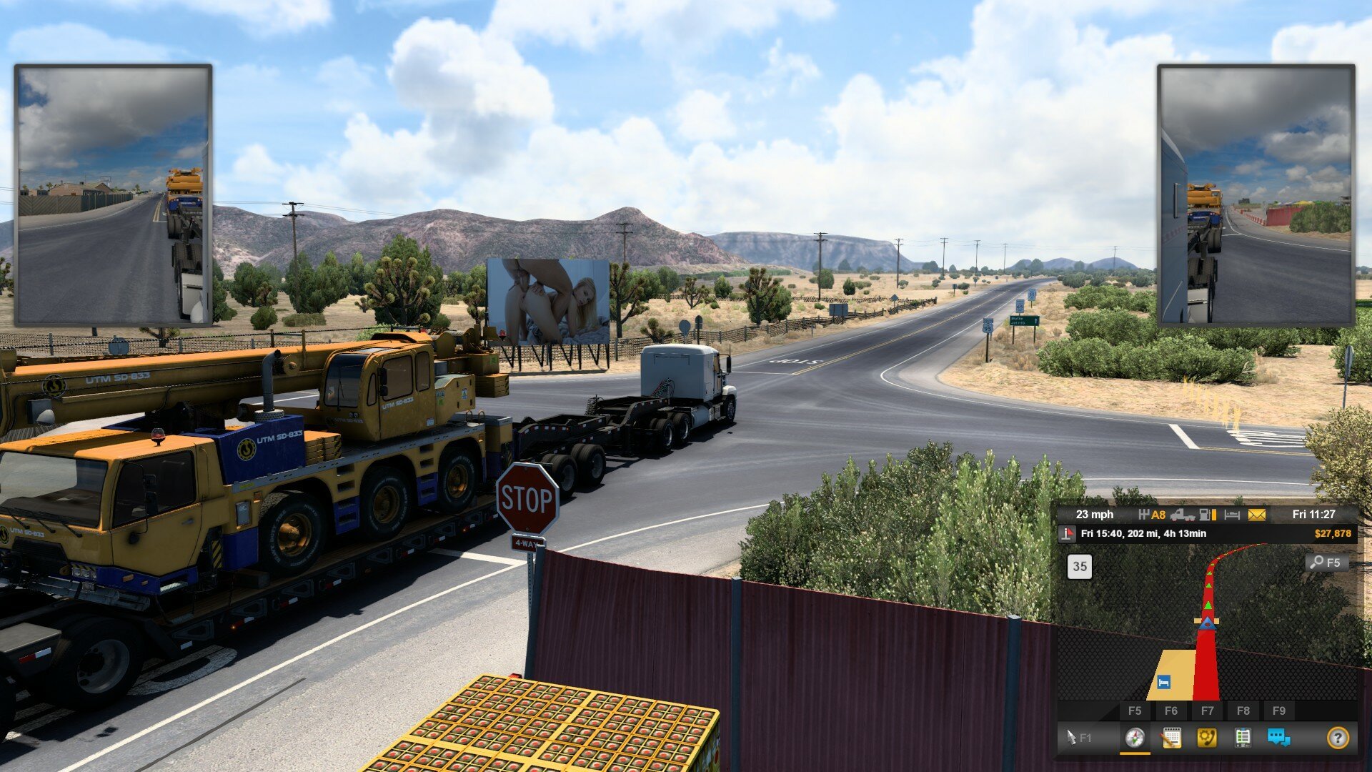 [ATS] Lewd Billboards for American Truck Simulator (Pictures)