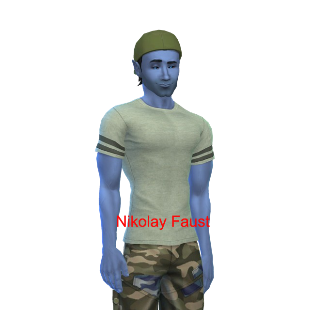 Other Worldly Male Sims