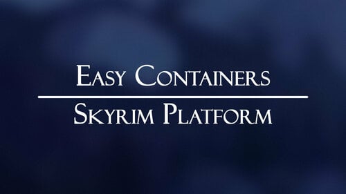 More information about "Easy Containers"