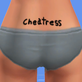 More information about "Lower Back Cheatress Tatts for unfaithful sims"