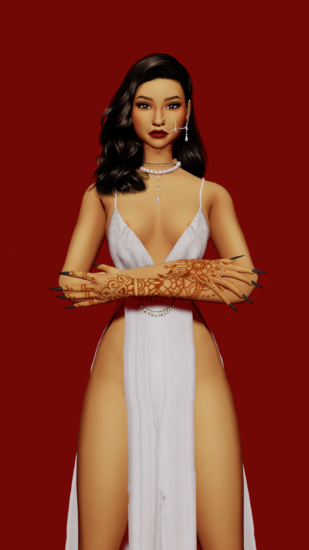 Dhriti Singh - Desi Indian Model [Sims 4]