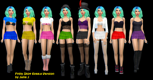 More information about "Frilly Skirt - Eve 8.2 by Julie J"