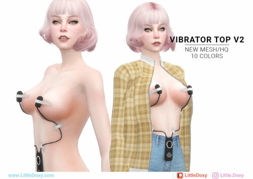 More information about "LittleDoxy - Vibrator Top (3 CC)"