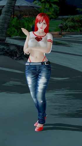 More information about "(CC) All Girls - Jeans, Crop Top, and Lingerie Mod."