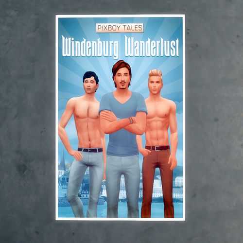 More information about "“Windenburg Wanderlust”  Poster by Pixboy Tales"