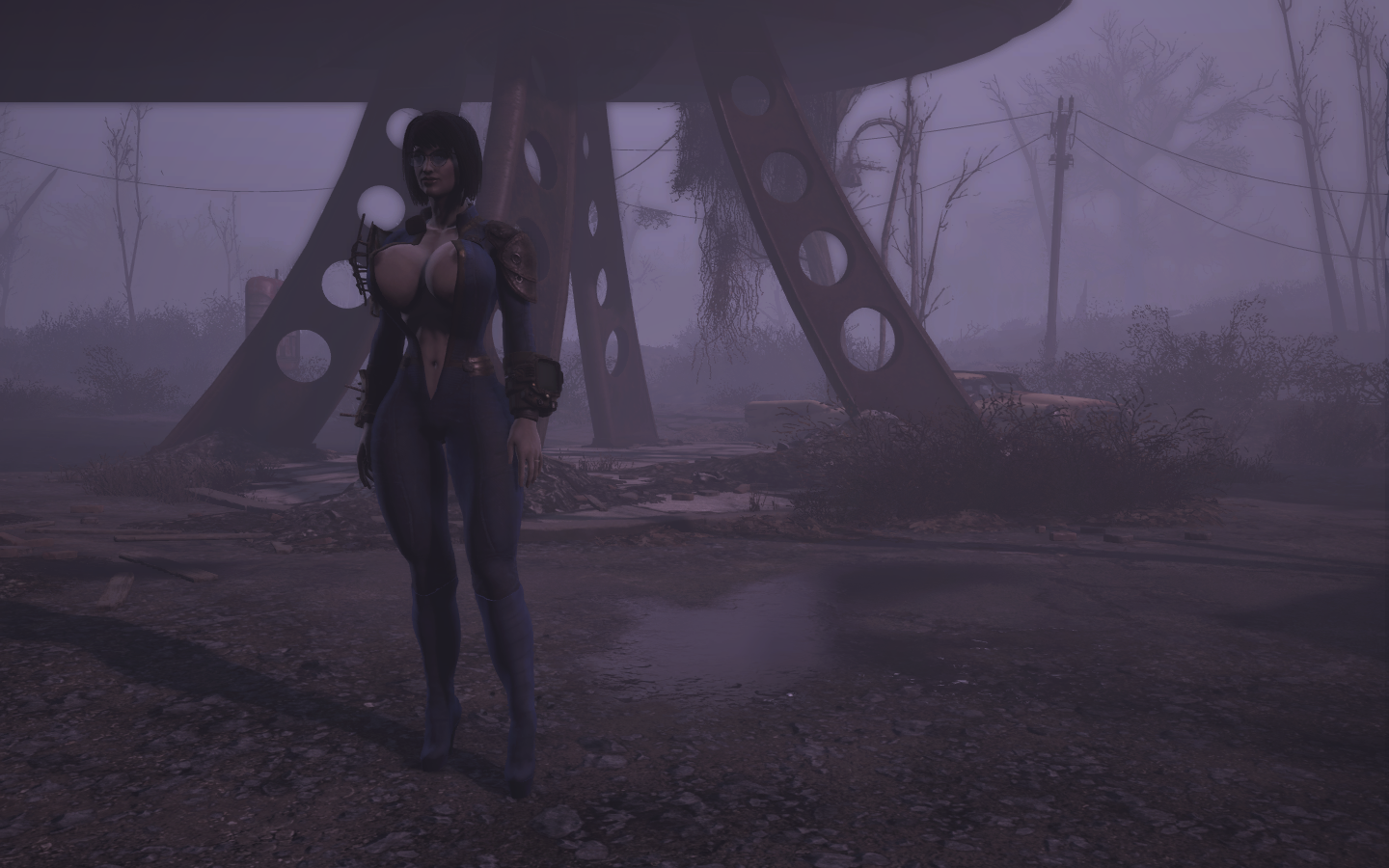 ALSL Vault Suit Unzipped - Replacer - ZaZ AF / AB - CBP + HHS [Bodyslide  Preset] - Armor & Clothing - LoversLab