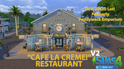 More information about ""CAFE LA CREME!" V2 RESTAURANT ( No CC Used )"