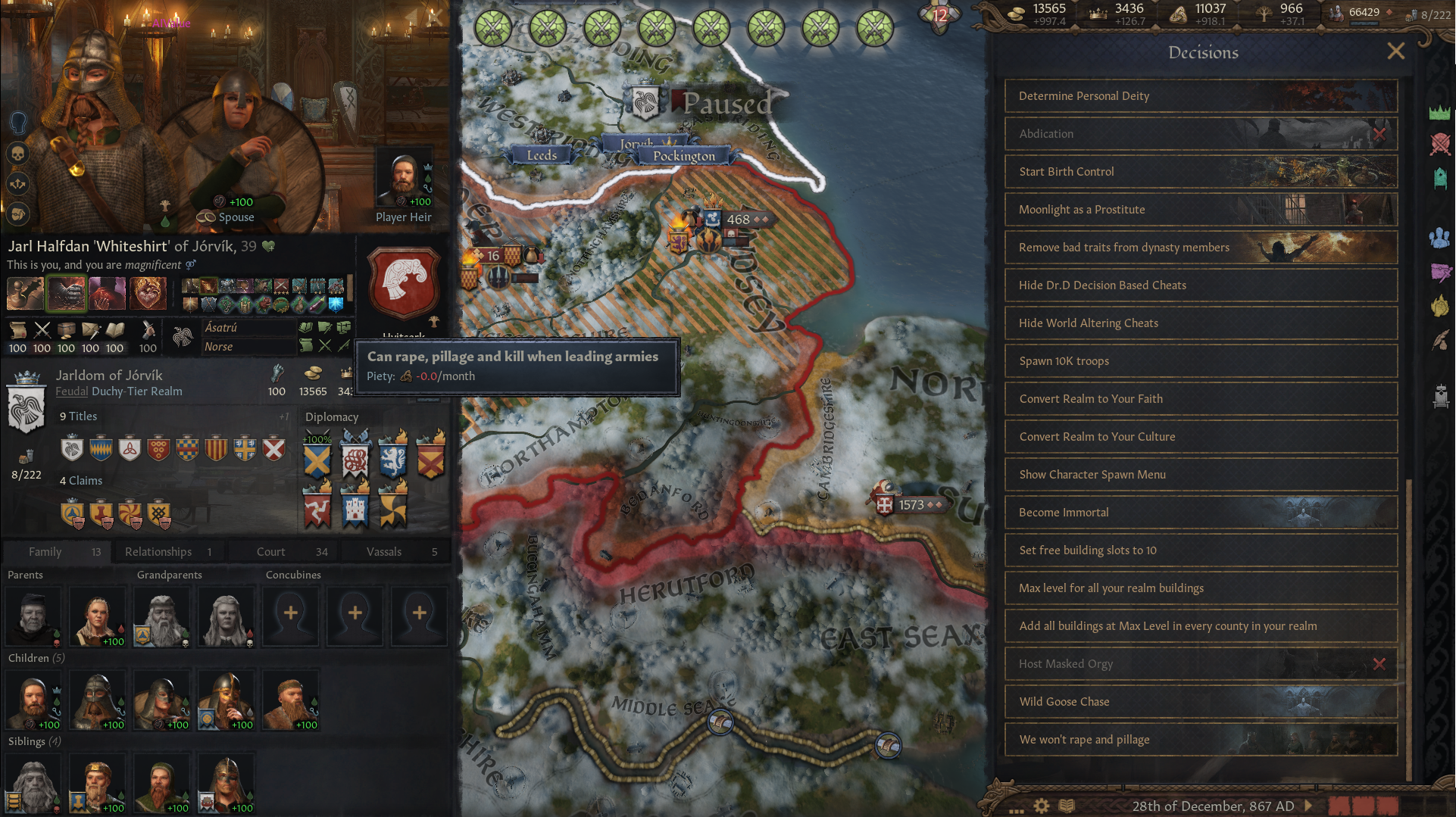 DWToska-CK3 for Tours & Tournaments (v1.9) - Crusader Kings 3