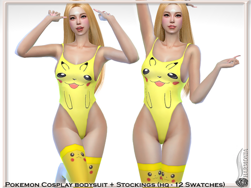 More information about "Pikachu Anime BodySuit"