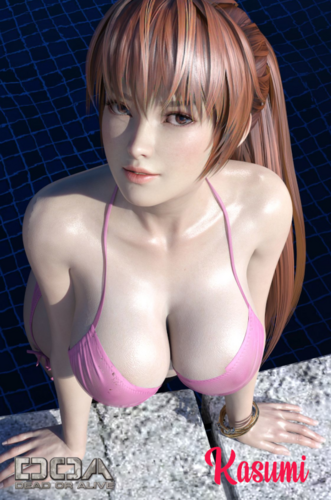 More information about "DOA girls sexy wall posters set 3 for Sims 4"