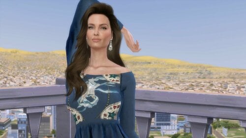 Angelina Jolie Td18 Sims The Sims 4 Sims Loverslab