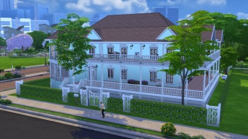 More information about "Residential lot house for The Sims 4 Merlindos homes 29B Not mods Not DLC 1.0"