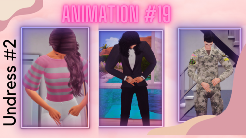 More information about "Animation Pack #19 Undress #2"