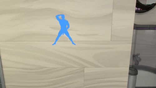 More information about "Male Silhouette Neon Lights LOW POLY version"