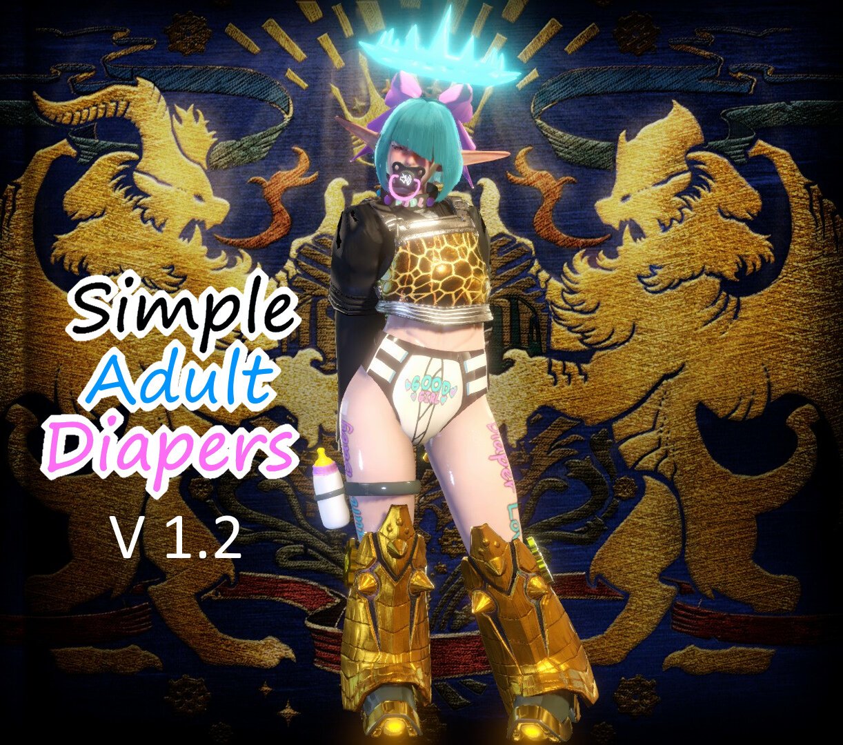 Simple Adult Diapers for Monster Hunter World