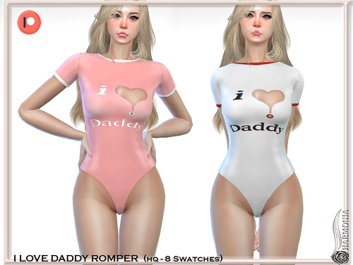 More information about "DDLG ❤️ I LOVE DADDY ROMPER"