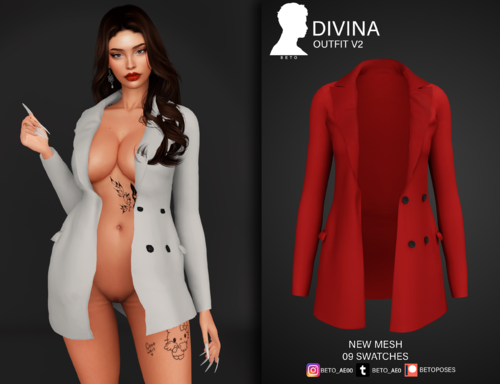 More information about "Divina - Outfit V2"