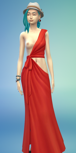 More information about "Dress Offshoulder Cut - [FREEWEAR COLLECTION] by lava_laguna"
