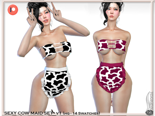 More information about "SEXY COW MAID COSTUME"
