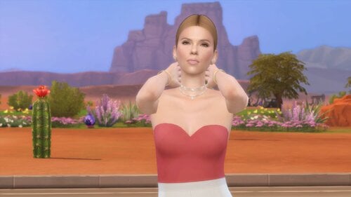 Scarlett Johansson Td18 Sims The Sims 4 Sims Loverslab