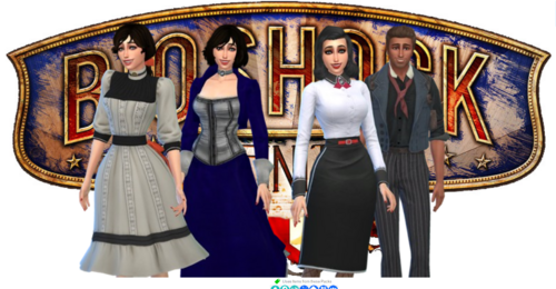 Sims 4 Bioshock Characters The Sims 4 Sims Loverslab