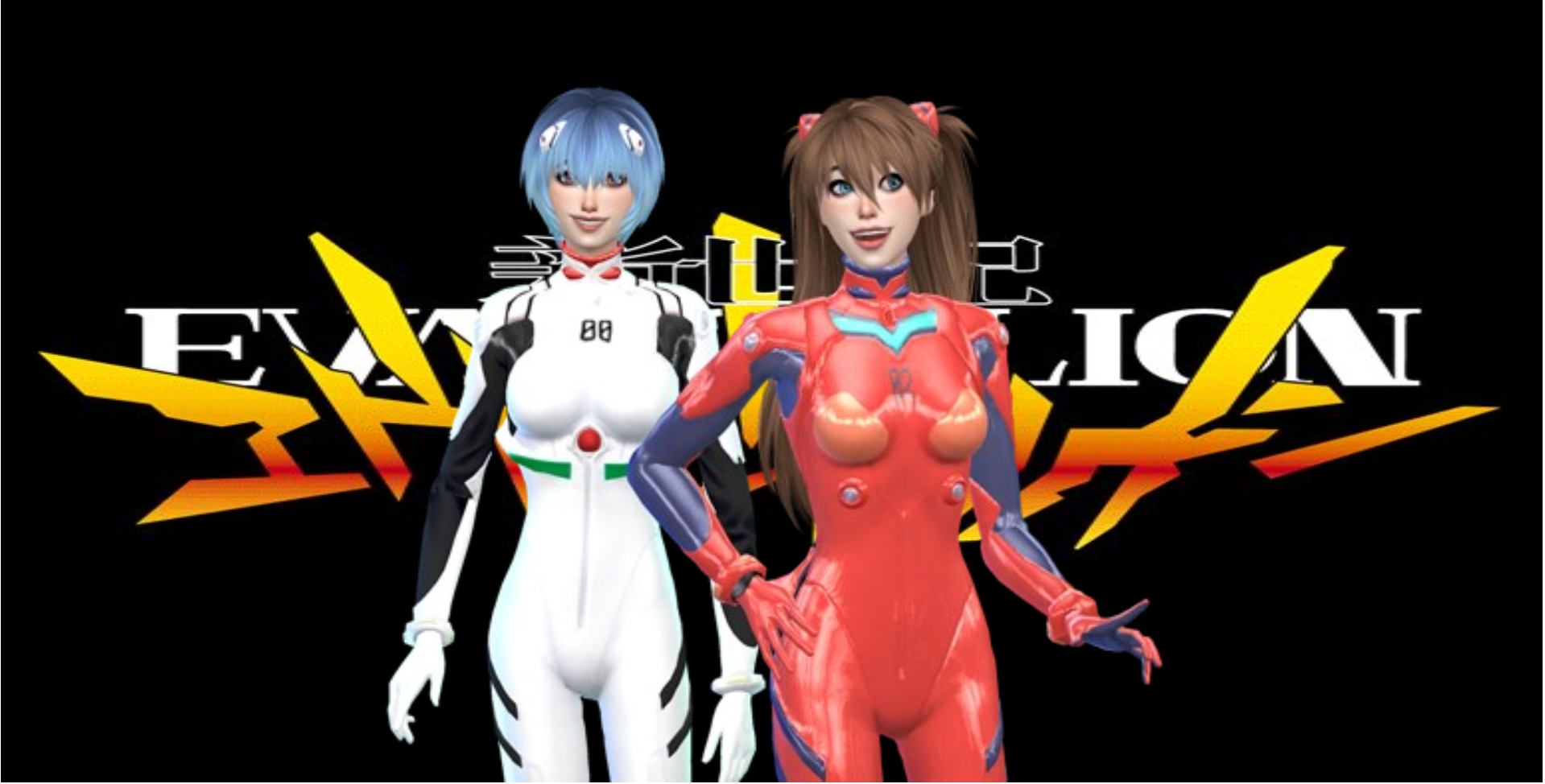 Sims 4 Evangelion Characters