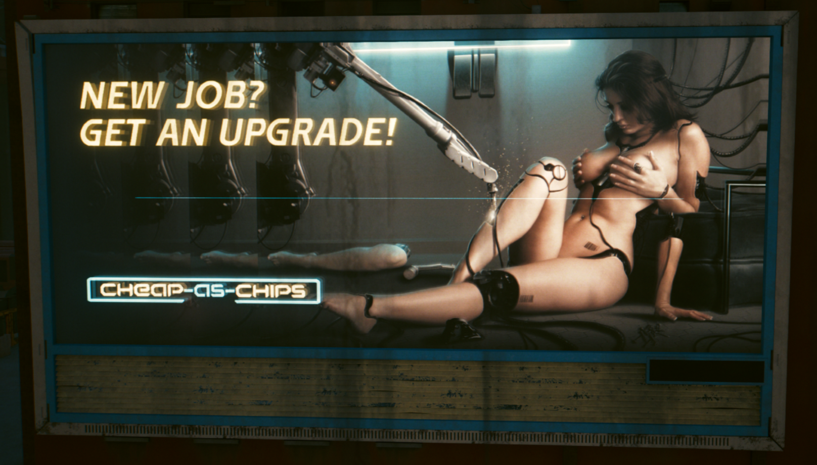 Cyberpunk NSFW Ads - Misc Adult Mods - LoversLab