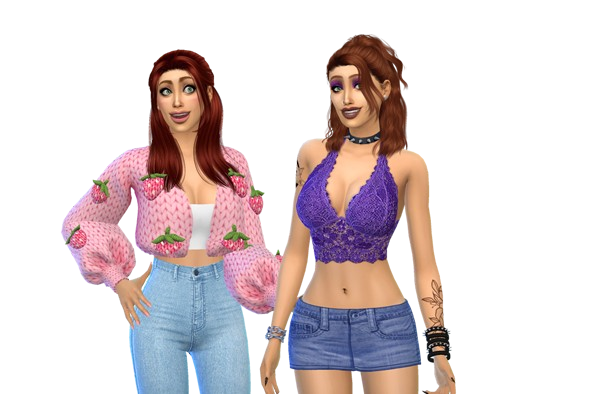 Pleasant Twins Townie Makeover Downloads Cas Sims Loverslab