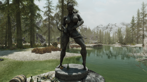 More information about "Statue "Elven huntress" regular (not futa)"