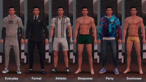 UplayR94's ⚽ Footballer ⚽ Sims - The Sims 4 - Sims - LoversLab