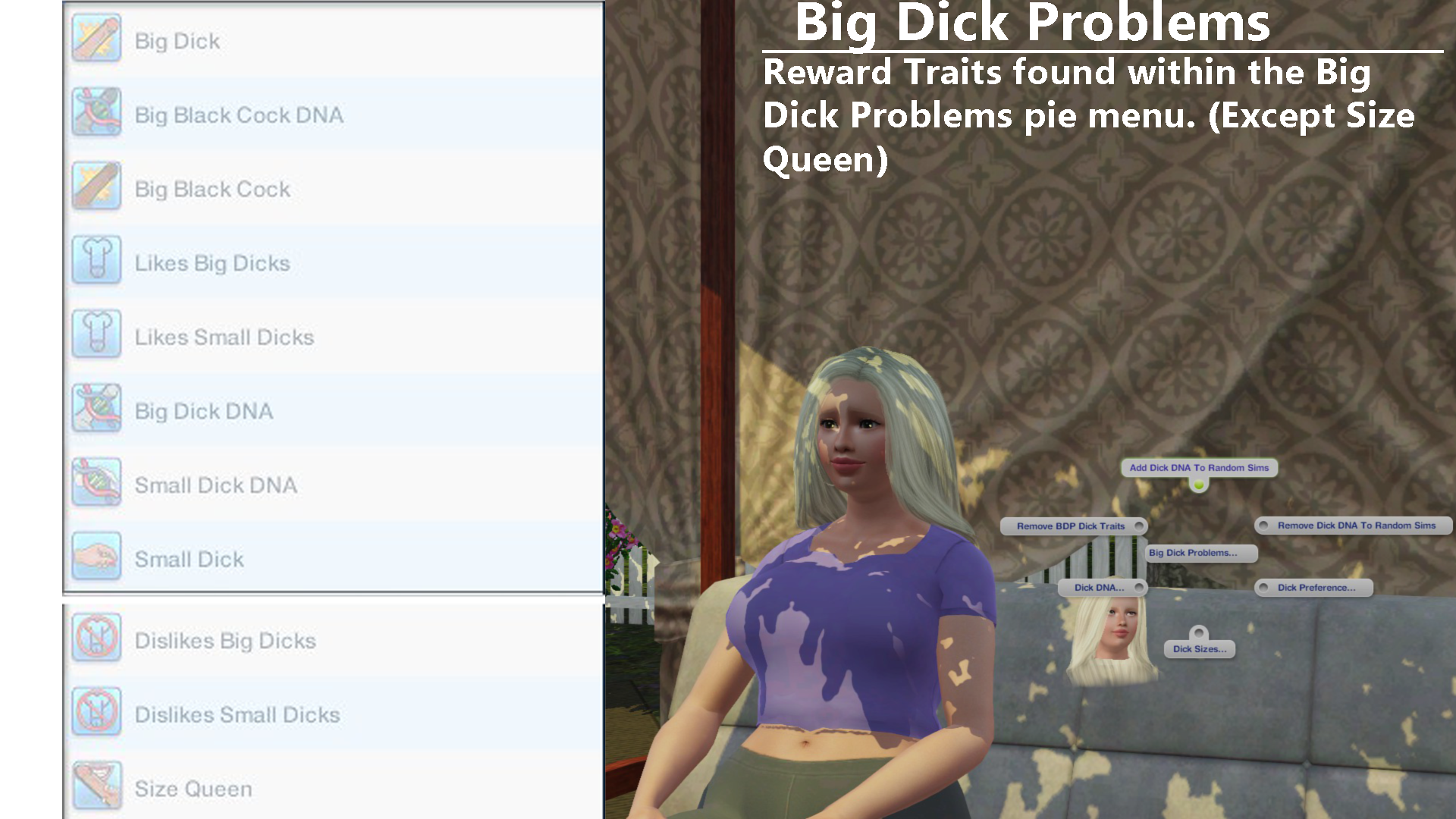 Big Dick Problems For The Sims 3