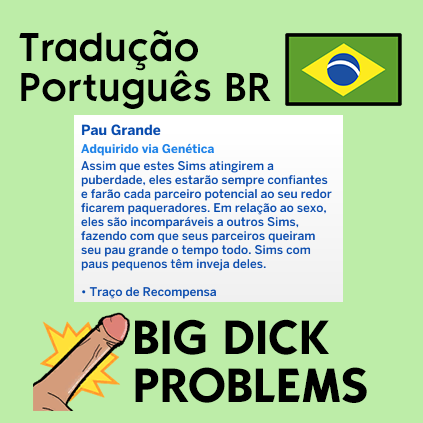 BDP] Tradução do Big Dick Problems para Português Brasileiro (Brazilian  Portuguese Translation for BDP) - Translations - LoversLab