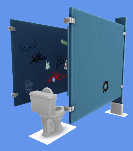 More information about "Gloryhole Toilet Stall by Jade Scorpion"