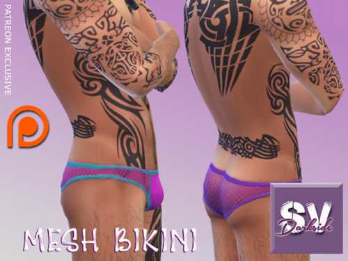 More information about "SV Mesh Bikini"