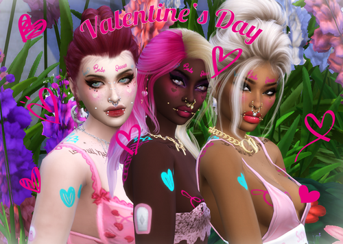 More information about "Valentine's day Tattoo Bodysuit"