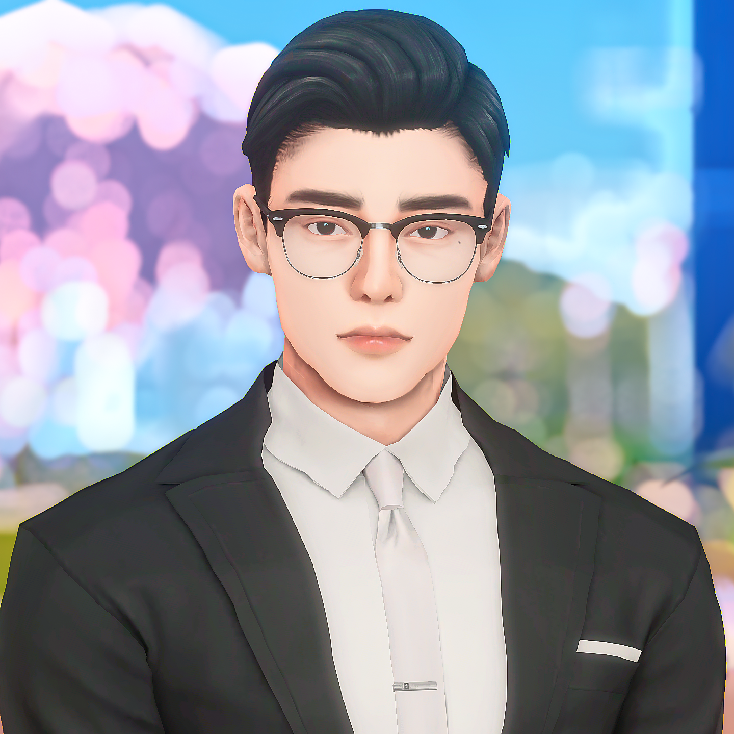 Asian male Salaryperson